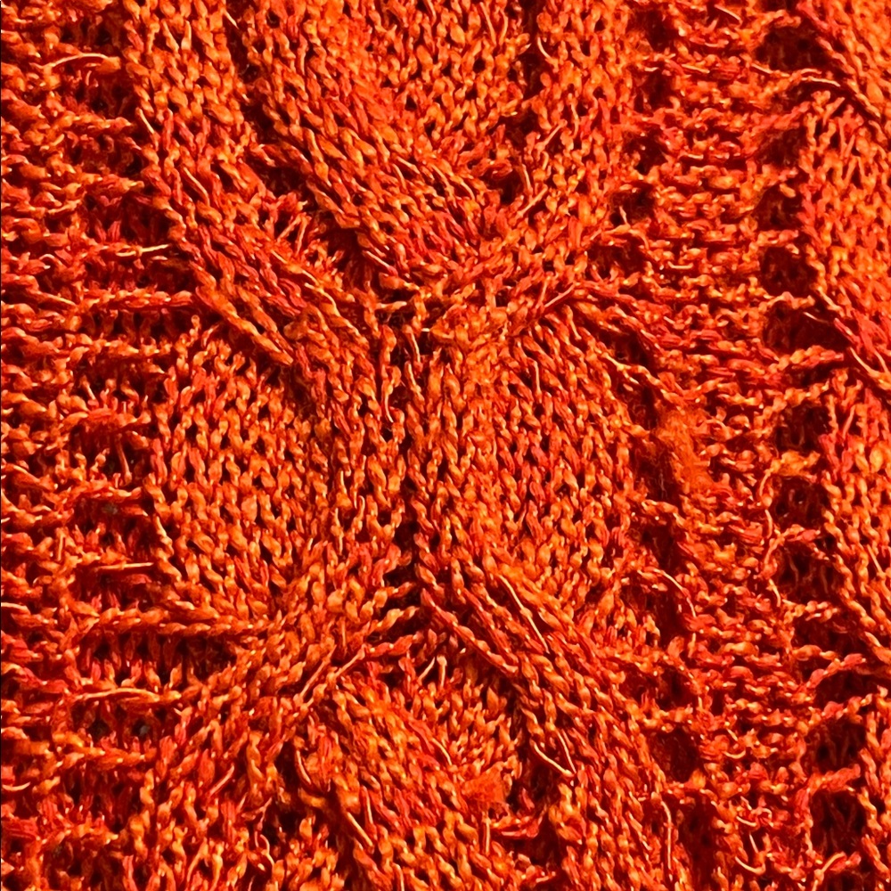 ANTONIO MELANI Red Crew Neck Sweater - Picture 4 of 4